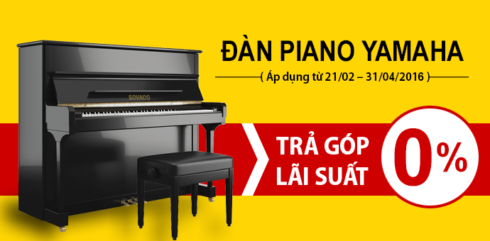 Mua đàn piano trả góp không lãi suất tại Sovaco Piano