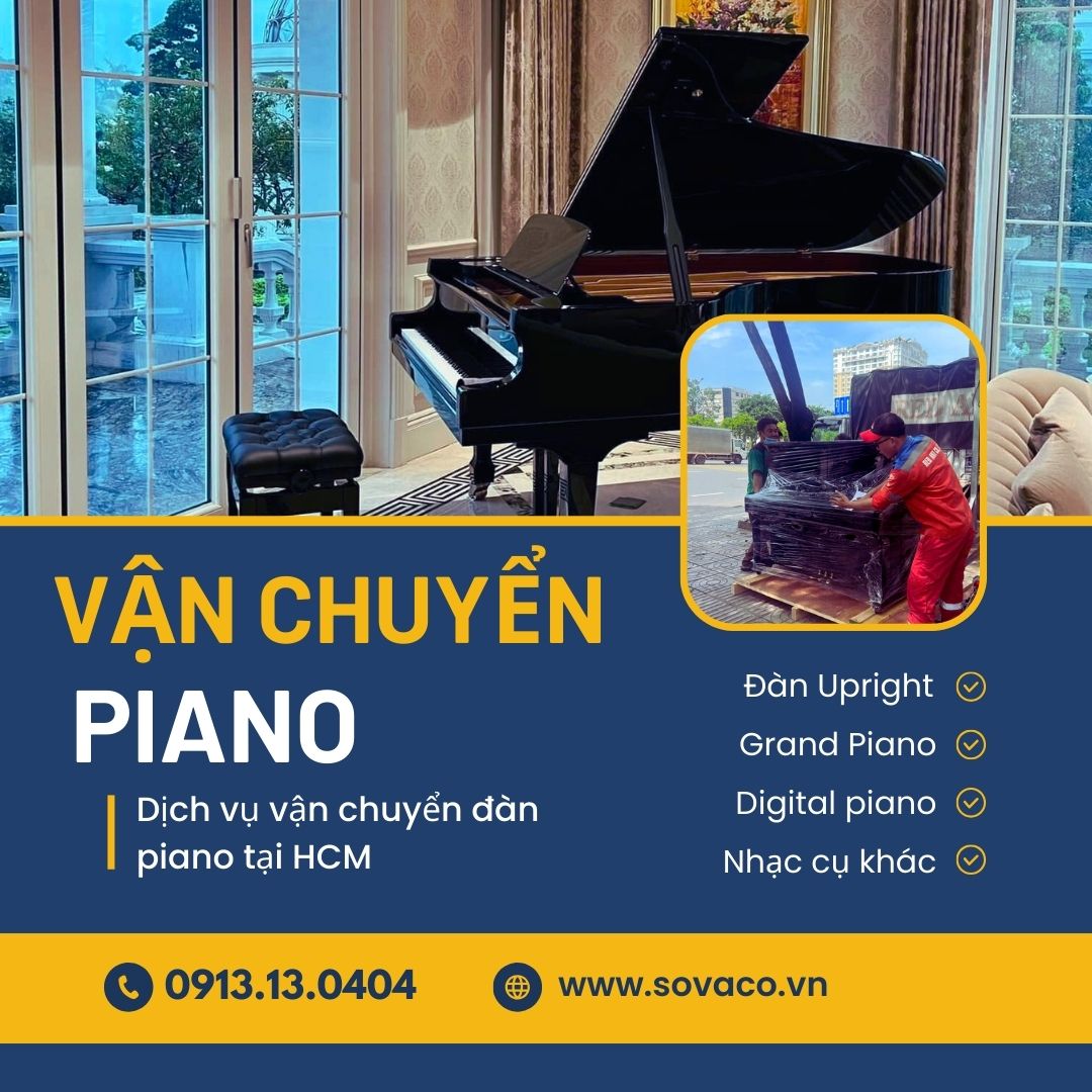 Dịch vụ vận chuyển đàn piano chuyên nghiệp