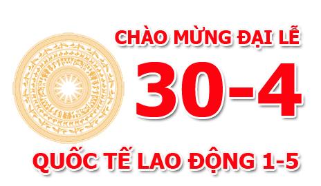 Thông báo nghỉ lễ 30/04 - 01/05