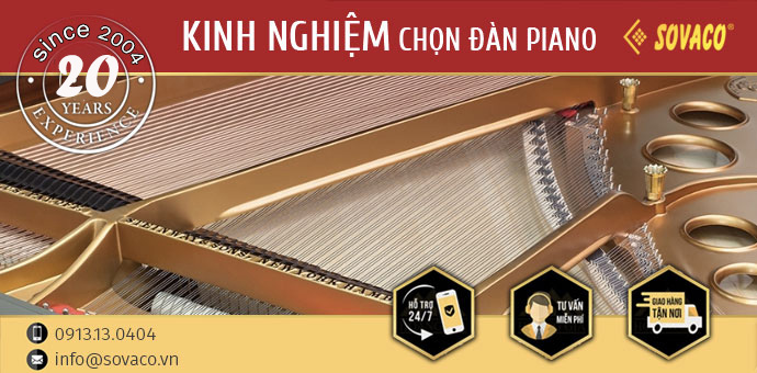Những kinh nghiệm quan trọng khi mua đàn Piano