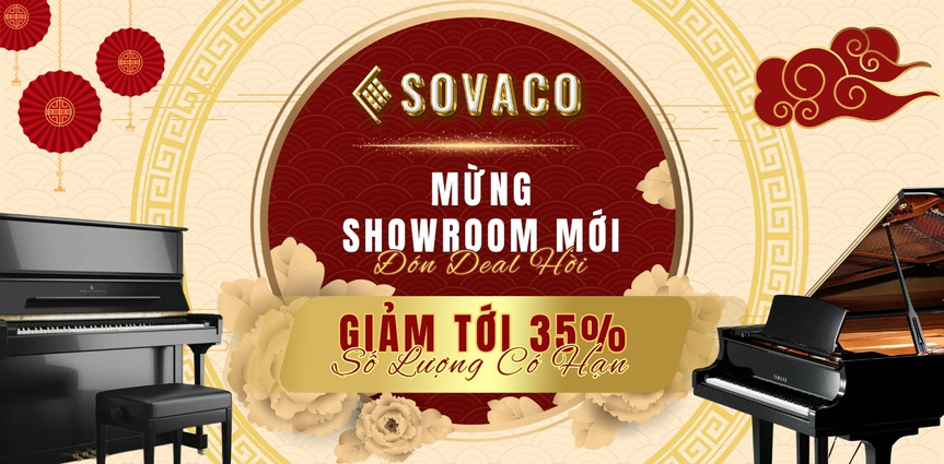 Khuyến mãi lớn nhất năm tại SOVACO Piano