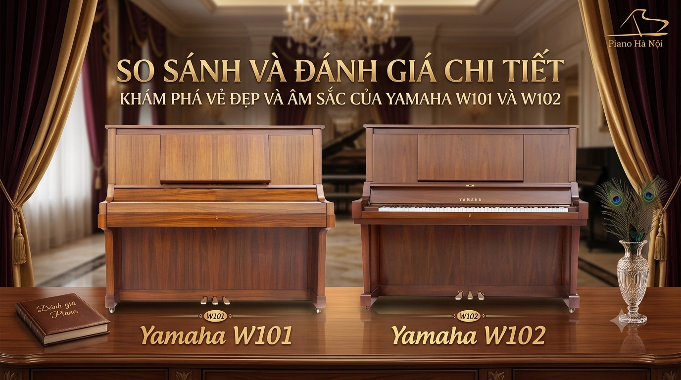 Khám Phá Vẻ Đẹp Và Âm Sắc Của Yamaha W101 và W102