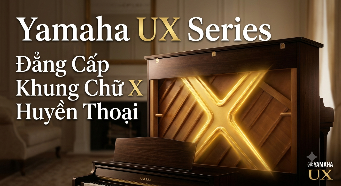 Yamaha UX Series Đẳng Cấp Khung Chữ X Huyền Thoại.