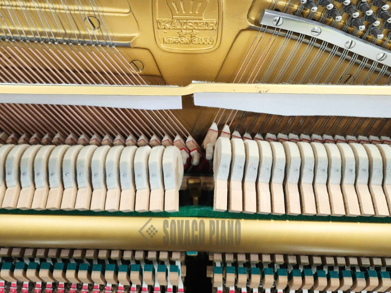 Tổng thể dòng đàn Piano Kaiser sang trọng