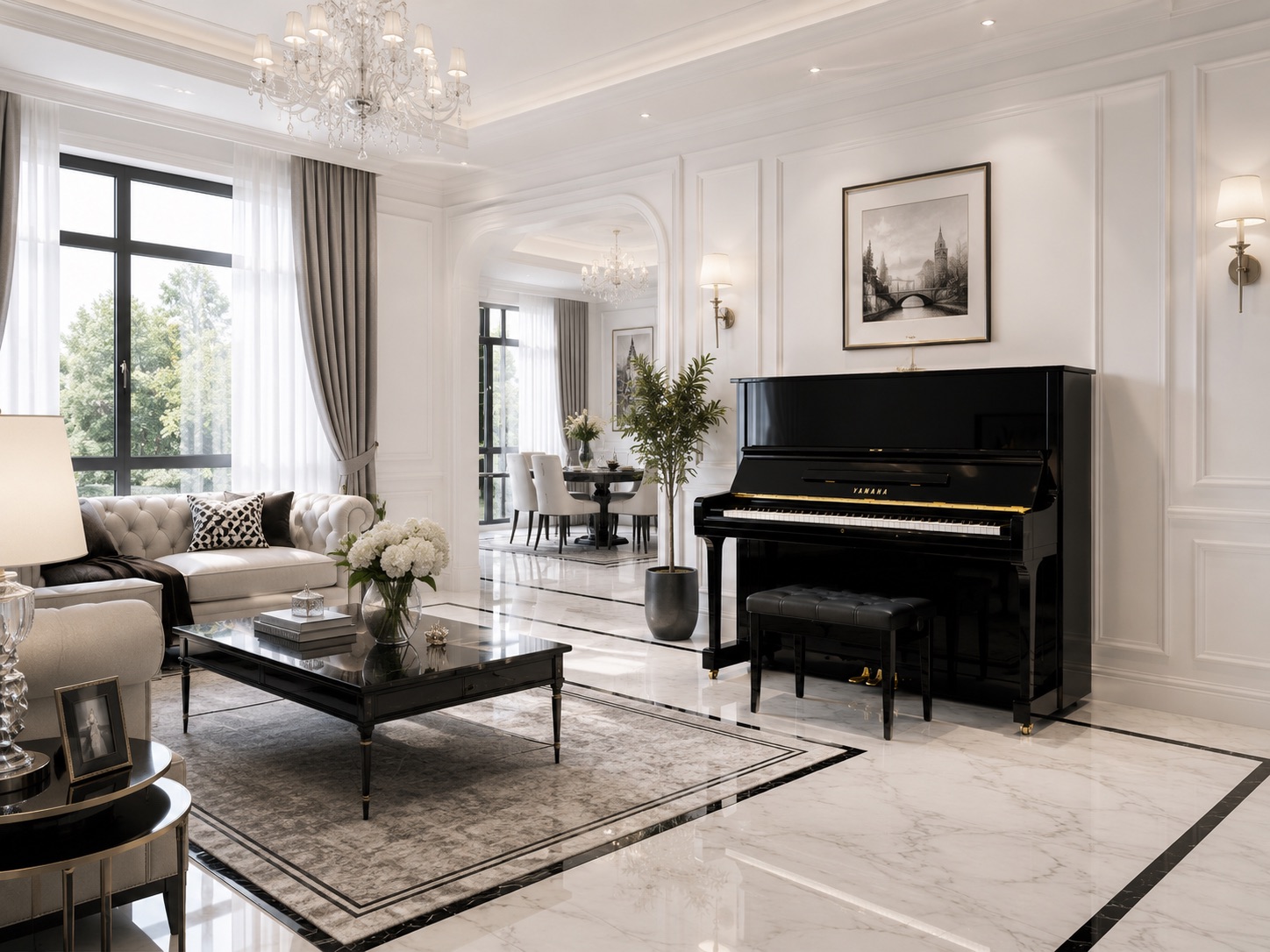 Đàn Piano Yamaha U1G chính hãng nguyên bản Nhật Bản